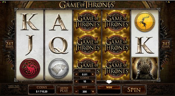 Game Of Thrones Slot