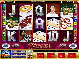 Harveys Main Reels Screen