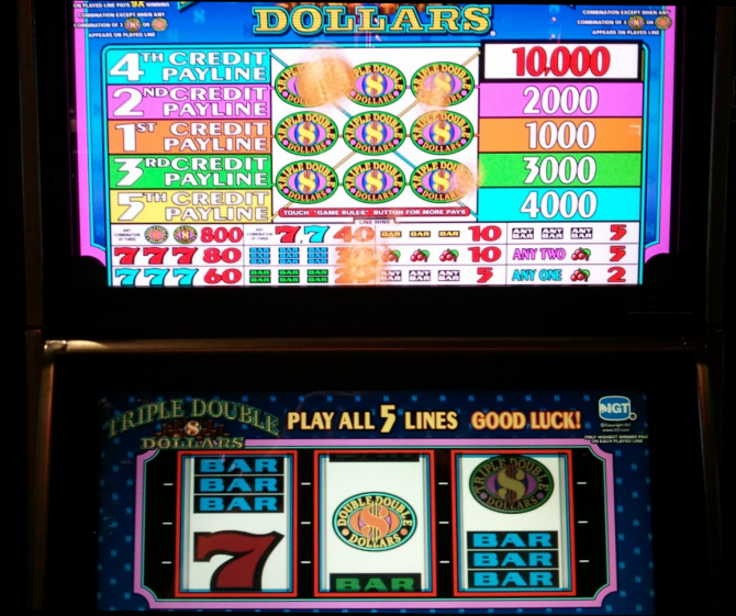 Triple Double Dollars Reel Depth Slot