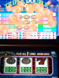 Triple Double Dollars Reel Depth Slot