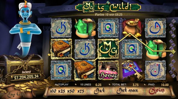 Millionaire Genie Progressive Video Slot