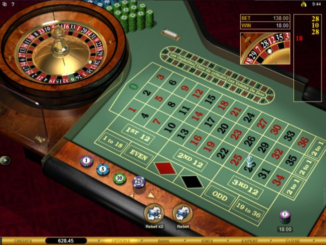 play Single Zero Roulette at Casino LaVida