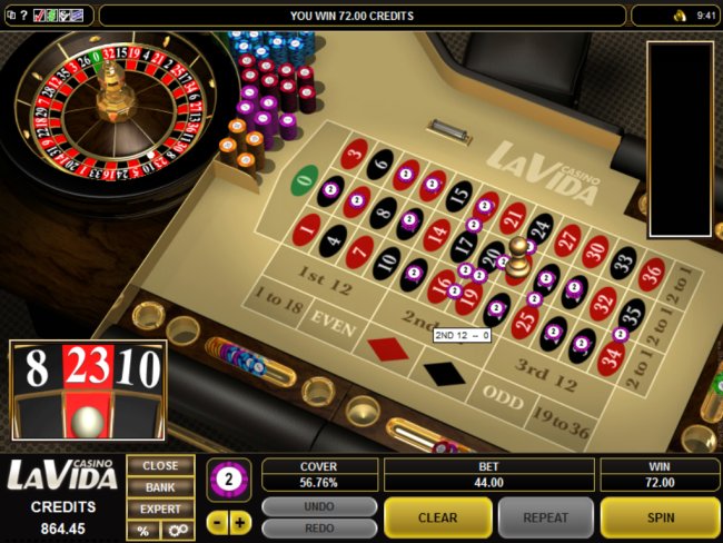 play Roulette at Casino LaVida