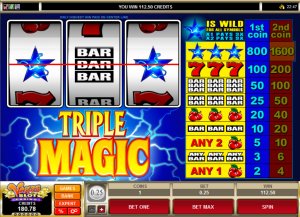 play Triple Magic at Vegas Slot Casino