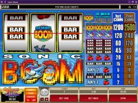 Sonic Boom Reel Slot