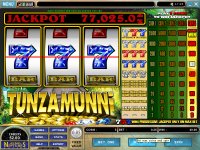 Tunzamunni Progressive Slot