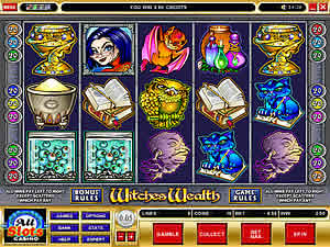 Download Witches Wealth from All Slots Casino