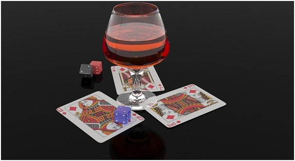 Cards, Dice, Whiskey, Casino